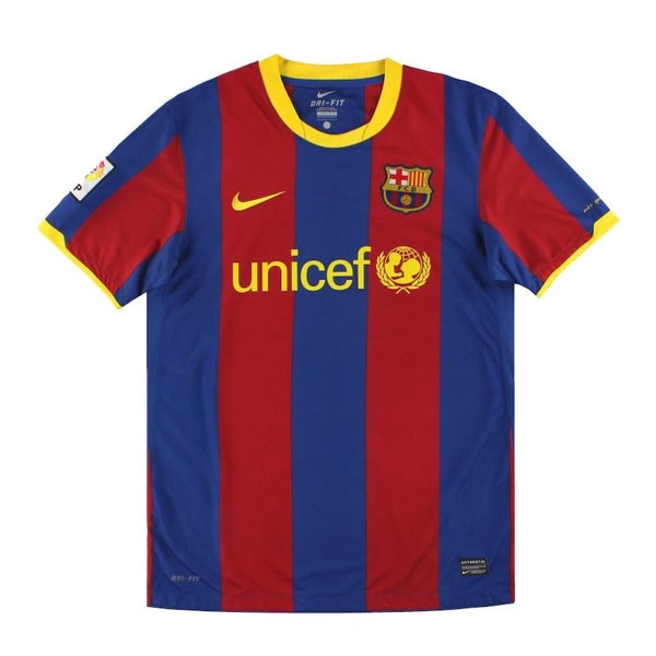 Tailandia Camiseta Barcelona Primera Equipación Retro 2010 2011